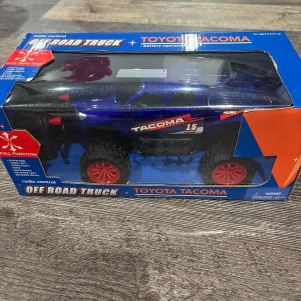 New- never used. Off Road Truck- Toyota Tacoma (remote control)
